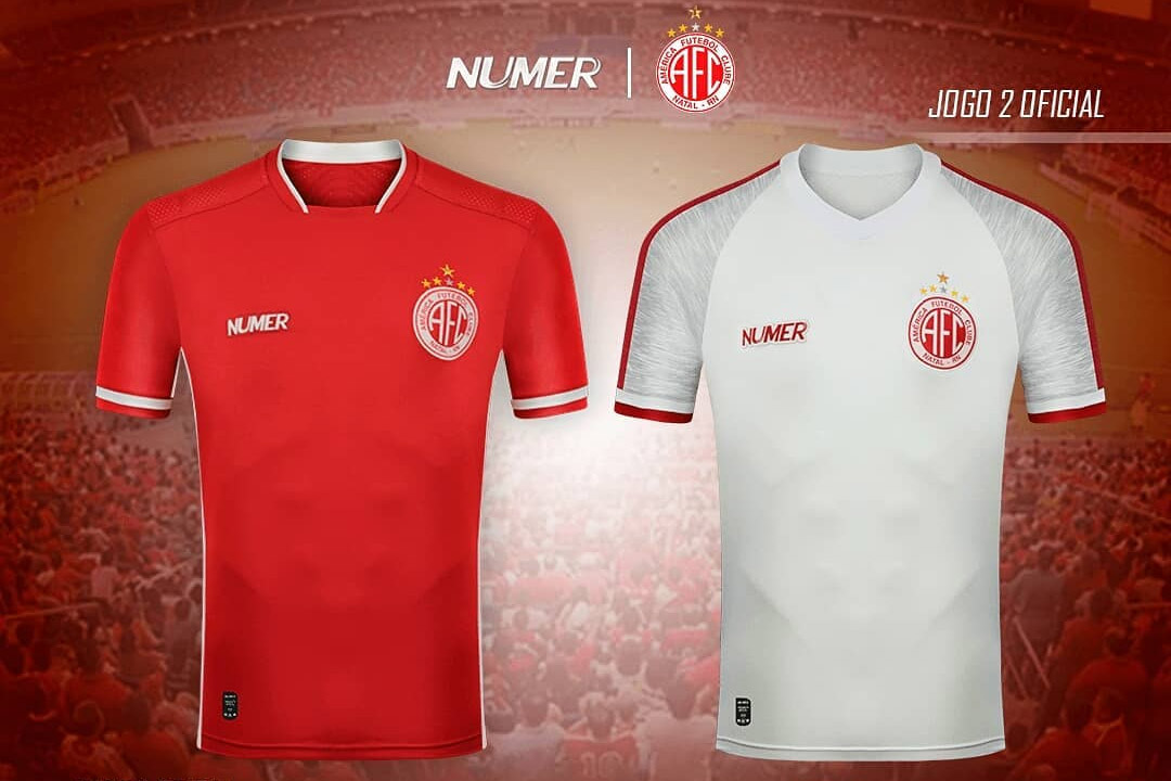 Camisas do América de Natal 2019 Numer abre