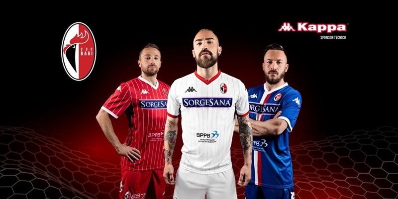 Camisas do Bari 2018-2019 Kappa