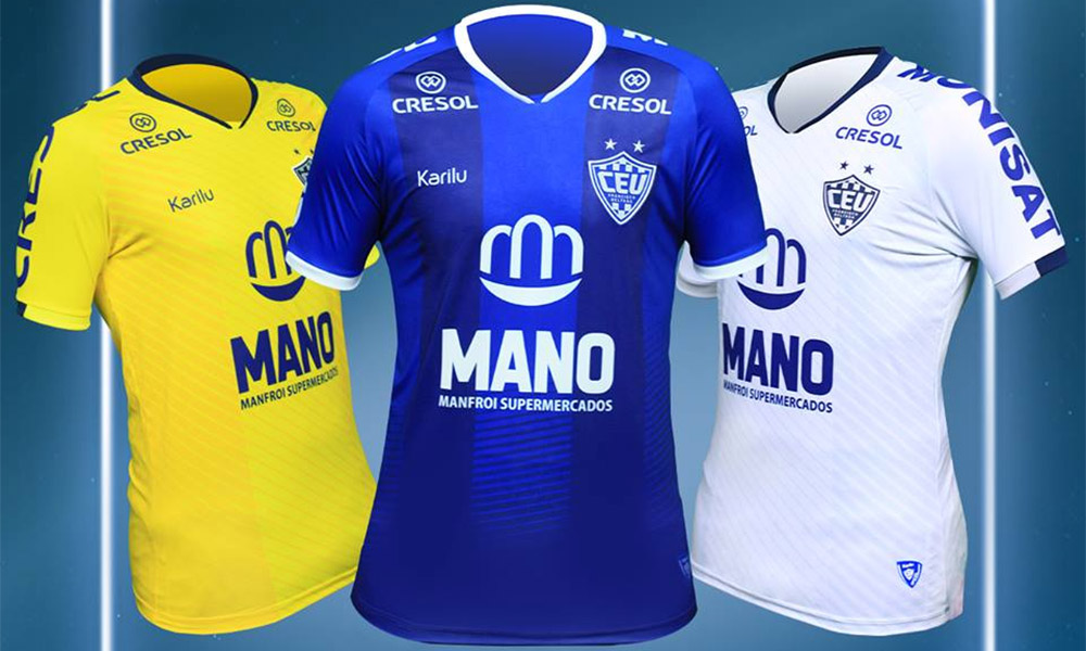 Camisas do CE União 2019 Karilu abre