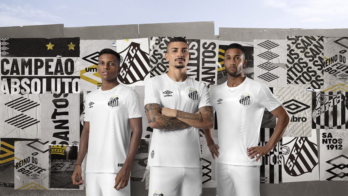 Camisas do Santos 2019-2020 Umbro abre