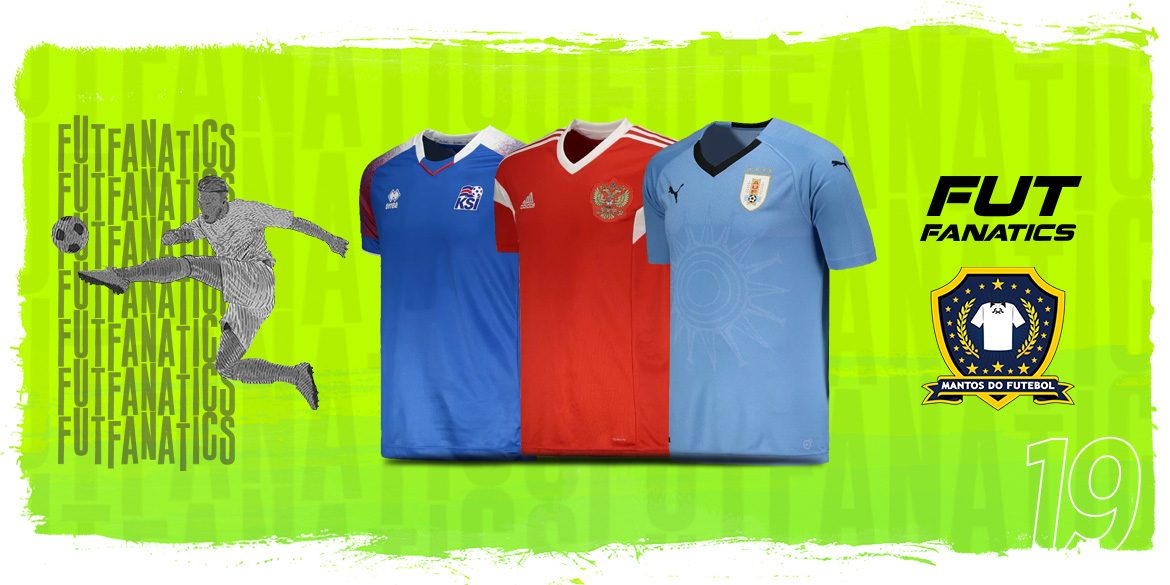 ÚLTIMA CHANCE: Camisas da Copa do Mundo 2018 na FutFanatics