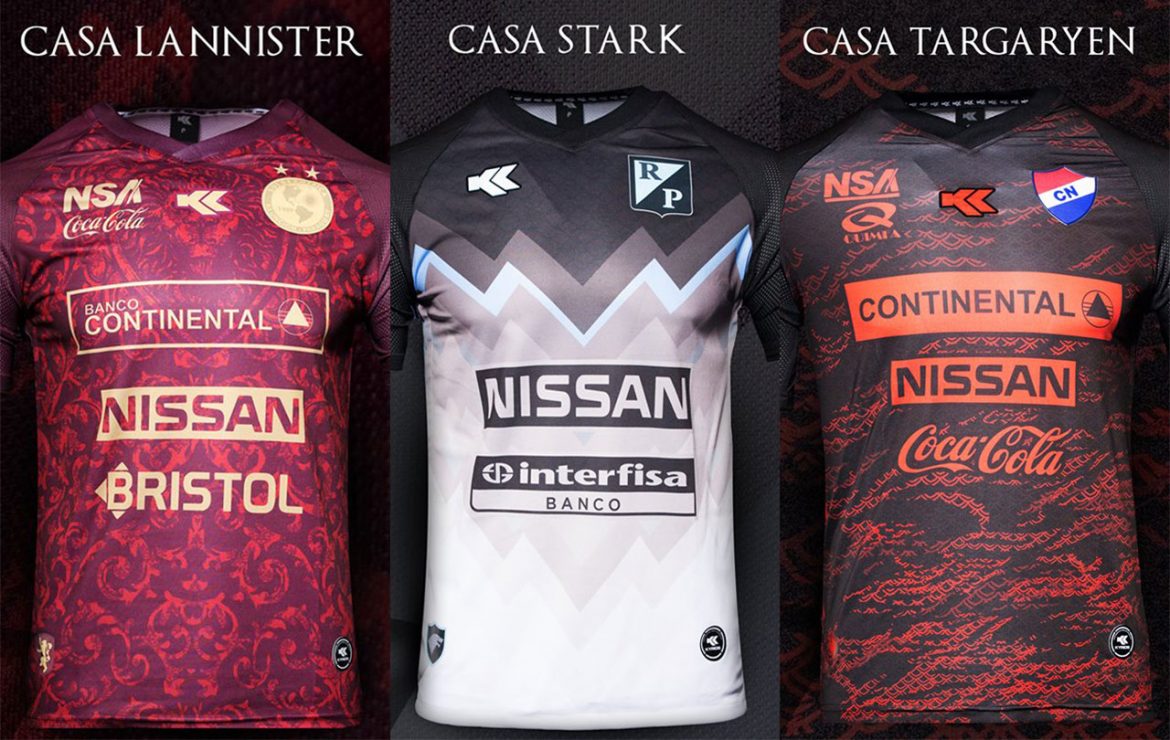 Times-paraguaios-ganham-camisas-inspiradas-em-Game-of-Thrones Times-paraguaios-ganham-camisas-inspiradas-em-Game-of-Thrones