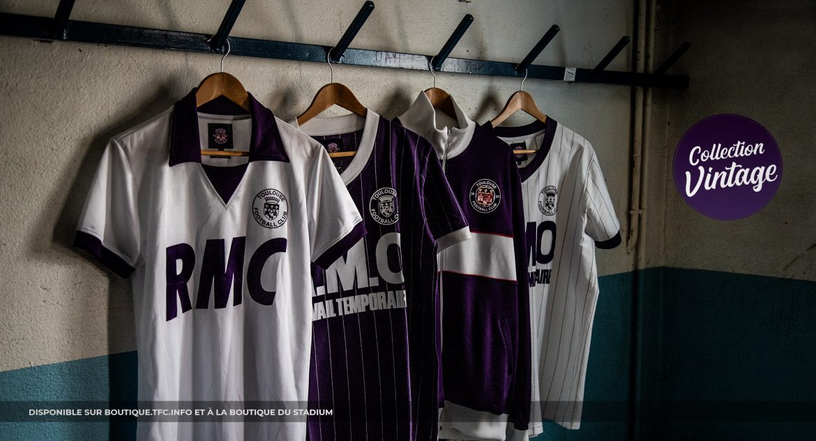 Toulouse FC lança coleção retrô dos anos 80