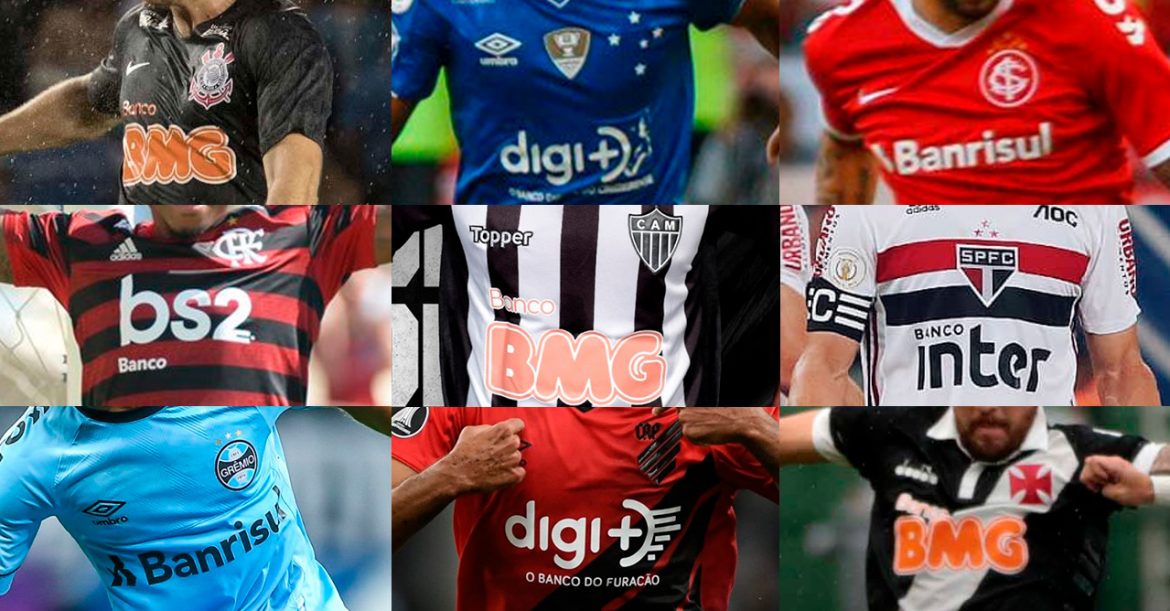 Bancos dominam patrocínios máster no Brasileirão 2019