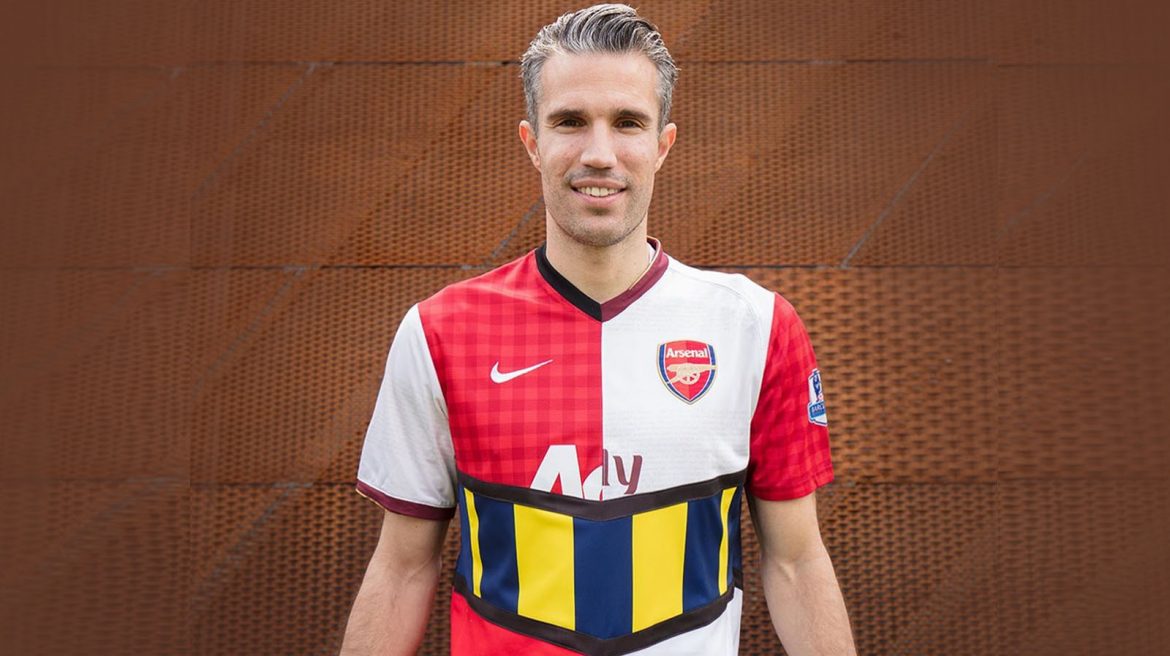 Camisa mashup Van Persie Blood In Blood Out abre