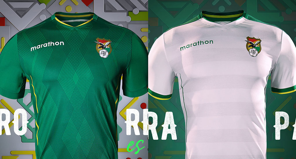 Camisas da Bolívia 2019-2020 Marathon Copa América Camisas da Bolívia 2019-2020 Marathon Copa América