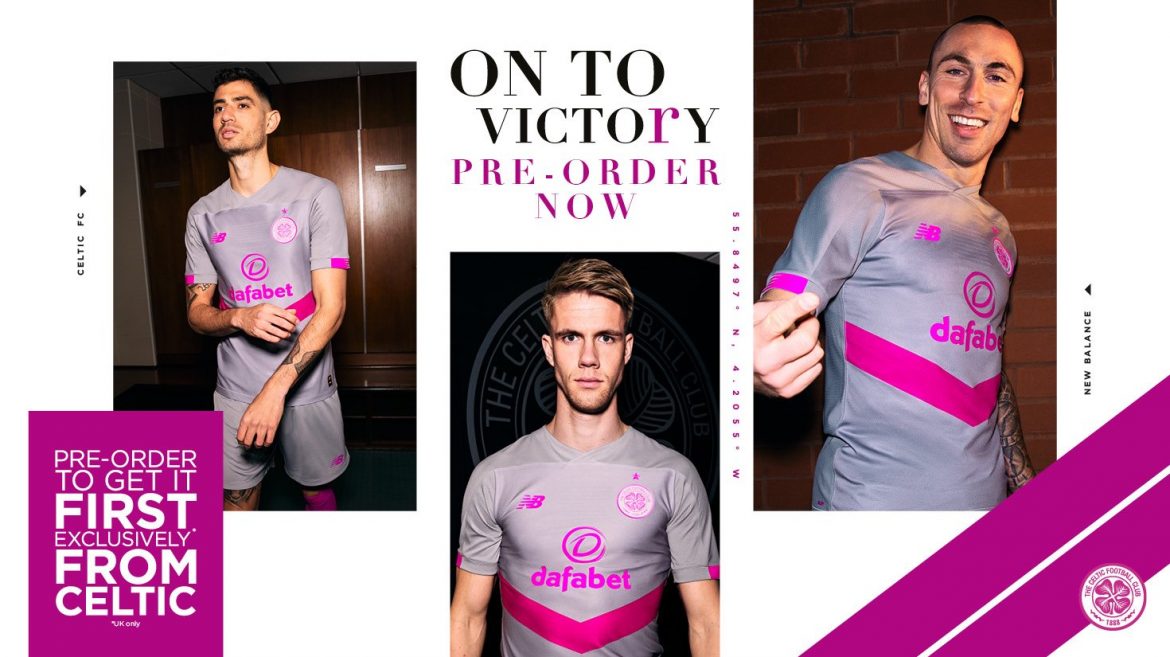 Camisas do Celtic 2019-2020 New Balance Terceira abre
