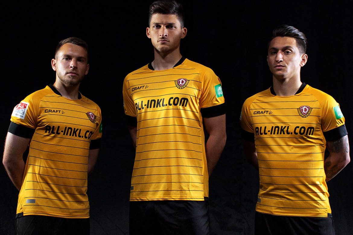 Camisas do Dynamo Dresden 2019-2020 Craft