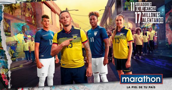 Camisas do Equador 2019-2020 Marathon Sports