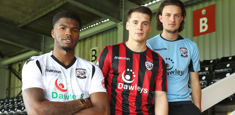 Camisas do Hereford FC 2019-2020 Macron