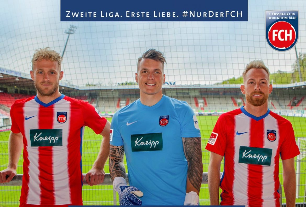 Camisas do FC Heidenheim 2019-2020 Nike