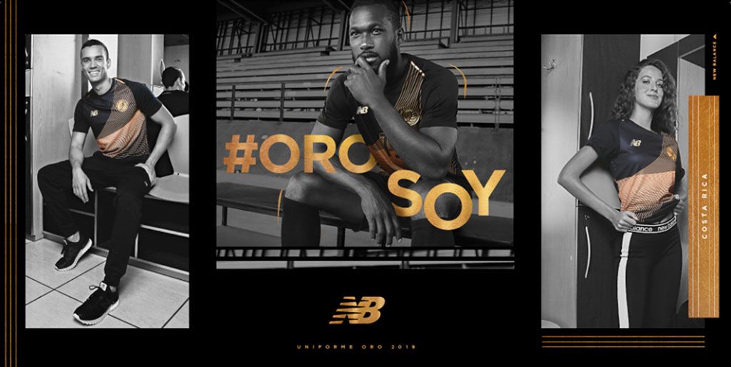 Terceira camisa da Costa Rica 2019 New Balance Copa Ouro
