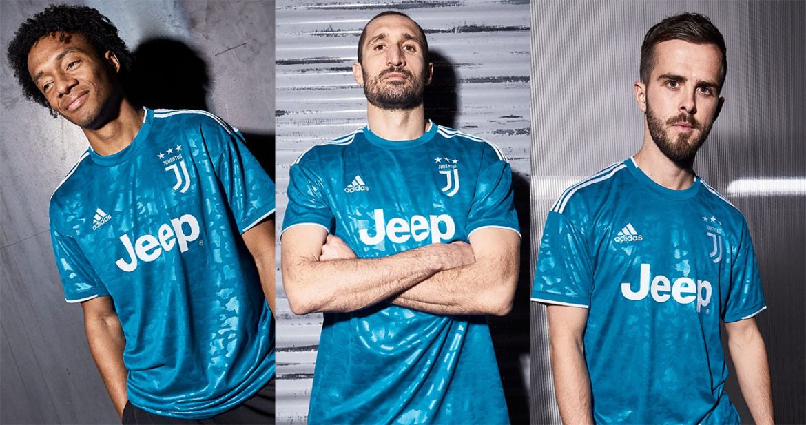 Terceira camisa da Juventus 2019-2020 Adidas abre