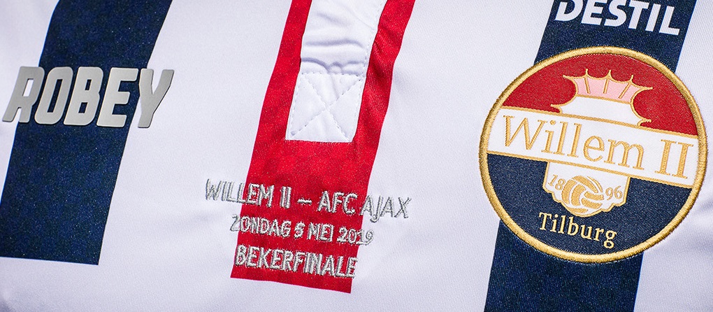 Willem II lança camisa especial para final da KNVB Beker