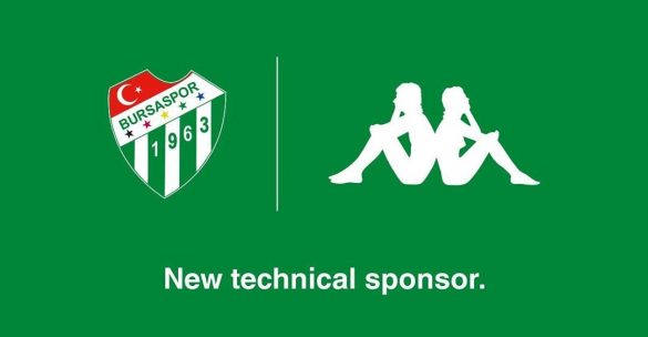Bursaspor anuncia Kappa como nova fornecedora