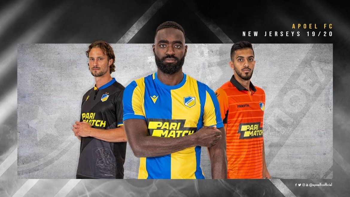 Camisas do Apoel Nicosia 2019-2020 Macron