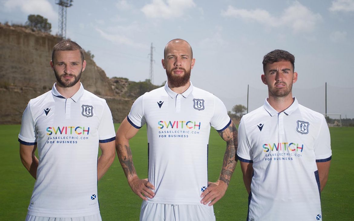 Dundee FC away kit for season 2019-20