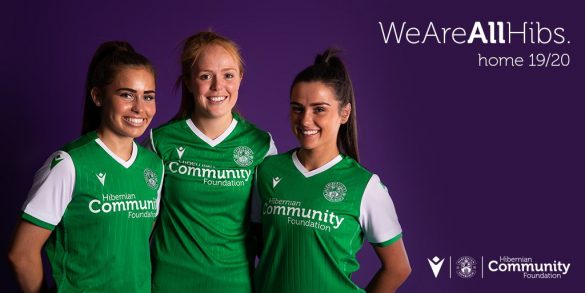 Camisas do Hibernian FC 2019-2020 Macron