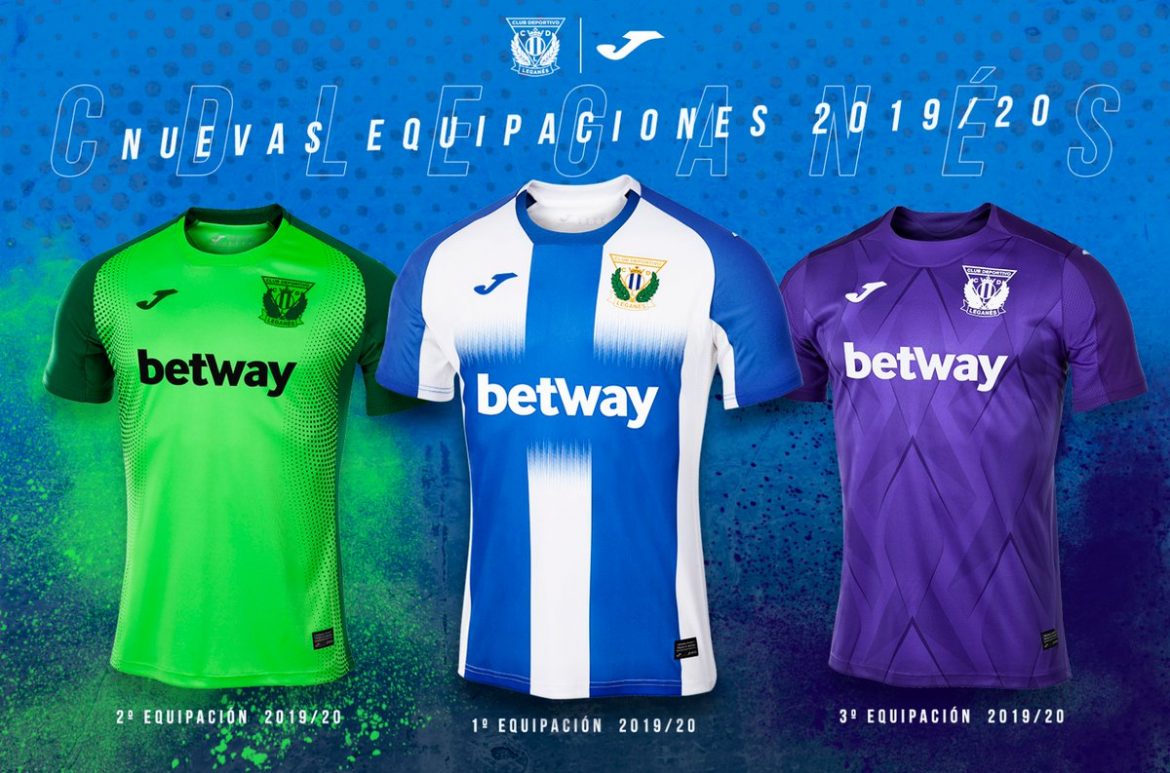 Camisas do Leganés 2019-2020 Joma