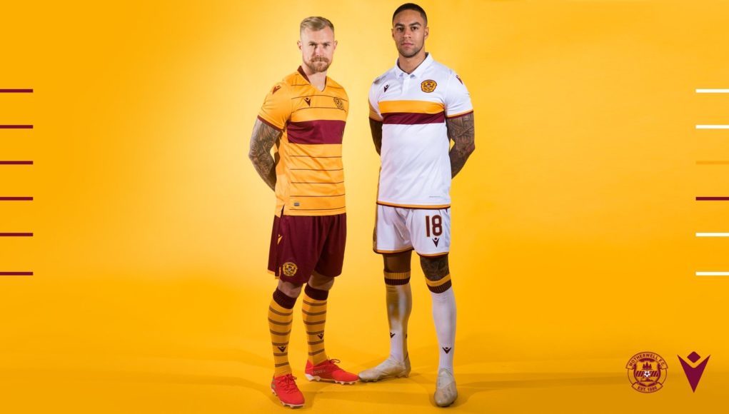 Camisas do Motherwell FC 2019-2020 Macron