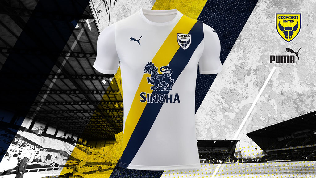 Camisas do Oxford United 2019-2020 PUMA Reserva