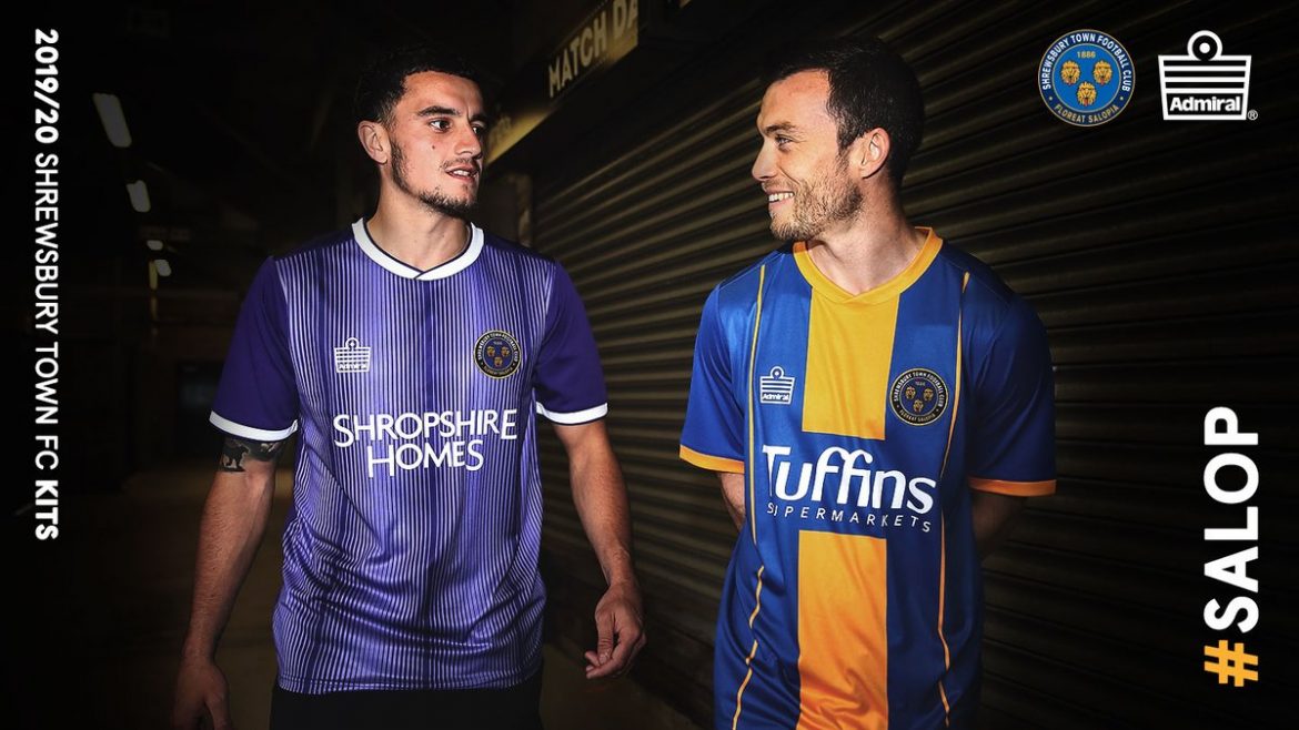 Camisas do Shrewsbury Town 2019-2020