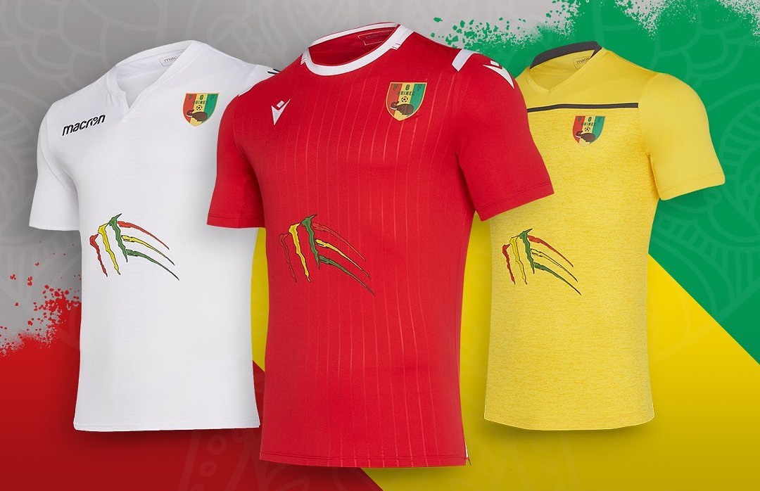 Camisas da Guiné 2019-2020 Macron