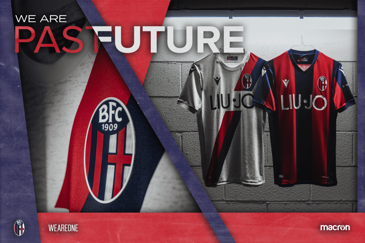 Camisas do Bologna 2019-2020 Macron
