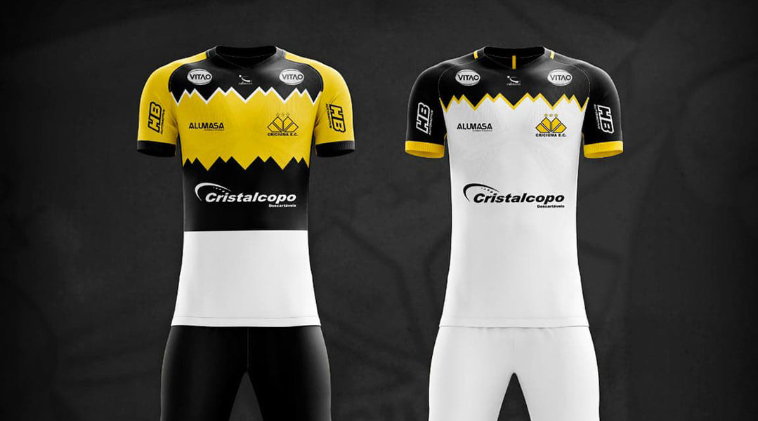 Camisas do Criciúma EC 2019-2020 Embratex abre