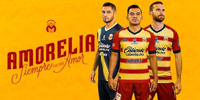 Camisas do Monarcas Morelia 2019-2020 Pirma