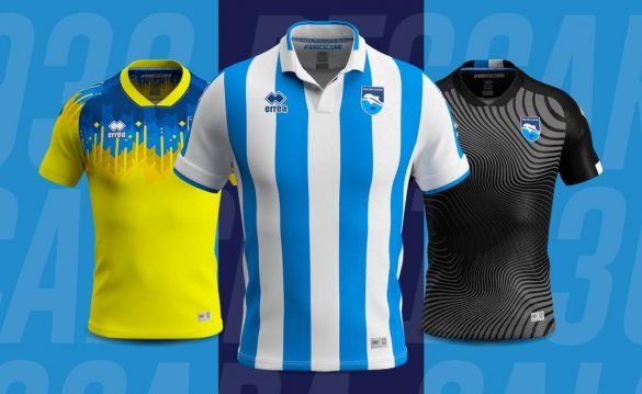 Camisas do Pescara Calcio 2019-2020 Erreà
