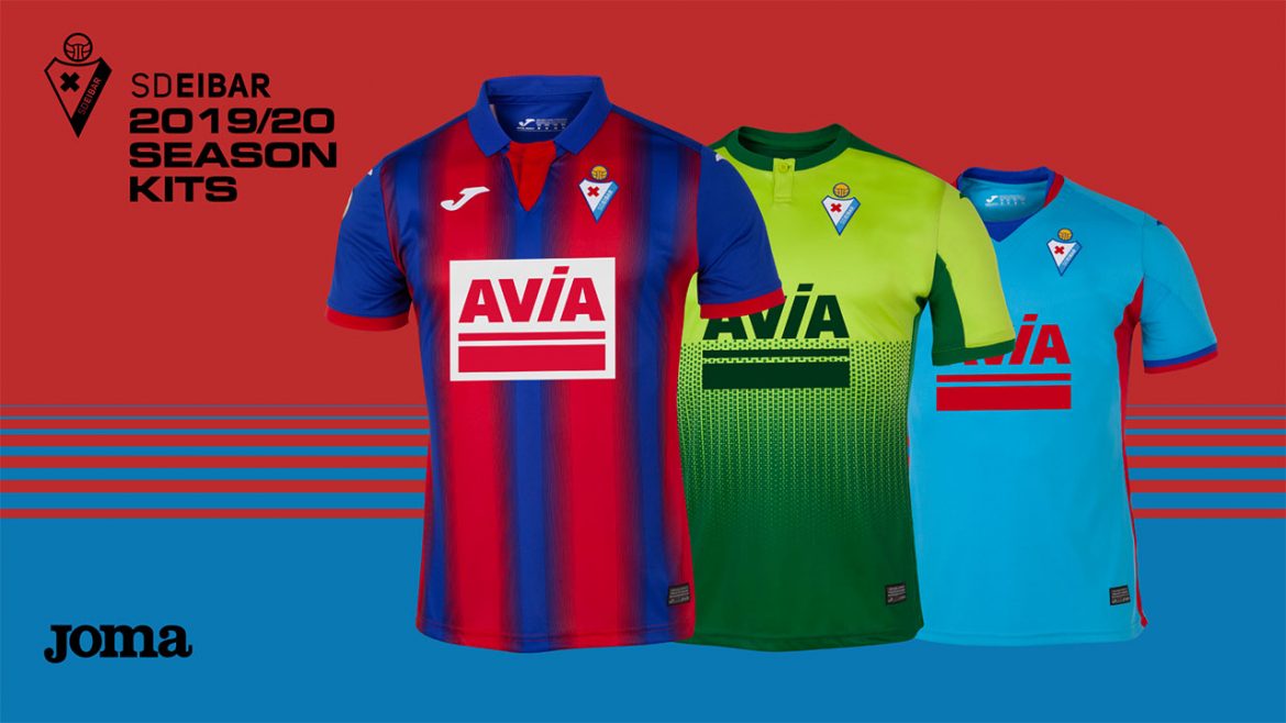 Camisas do SD Eibar 2019-2020 Joma