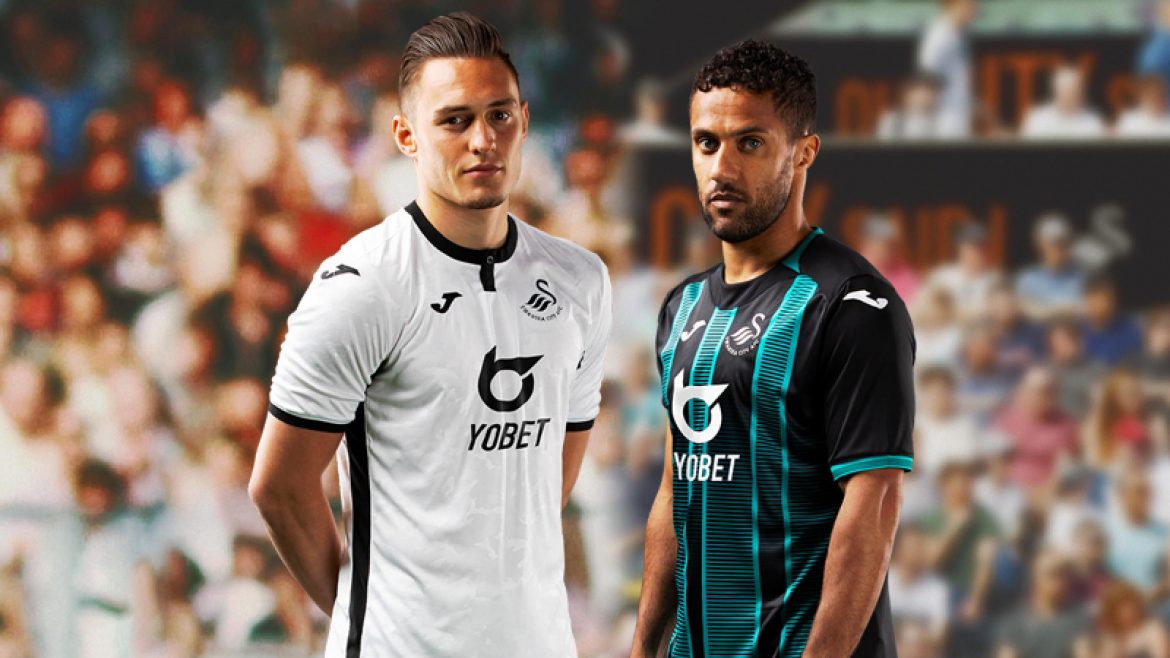 Camisas do Swansea City 2019-2020 Joma