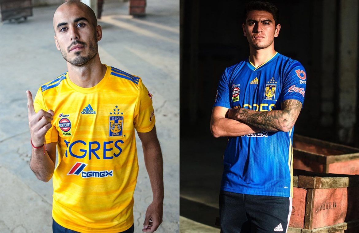 Camisas do Tigres UANL 2019-2020 Adidas