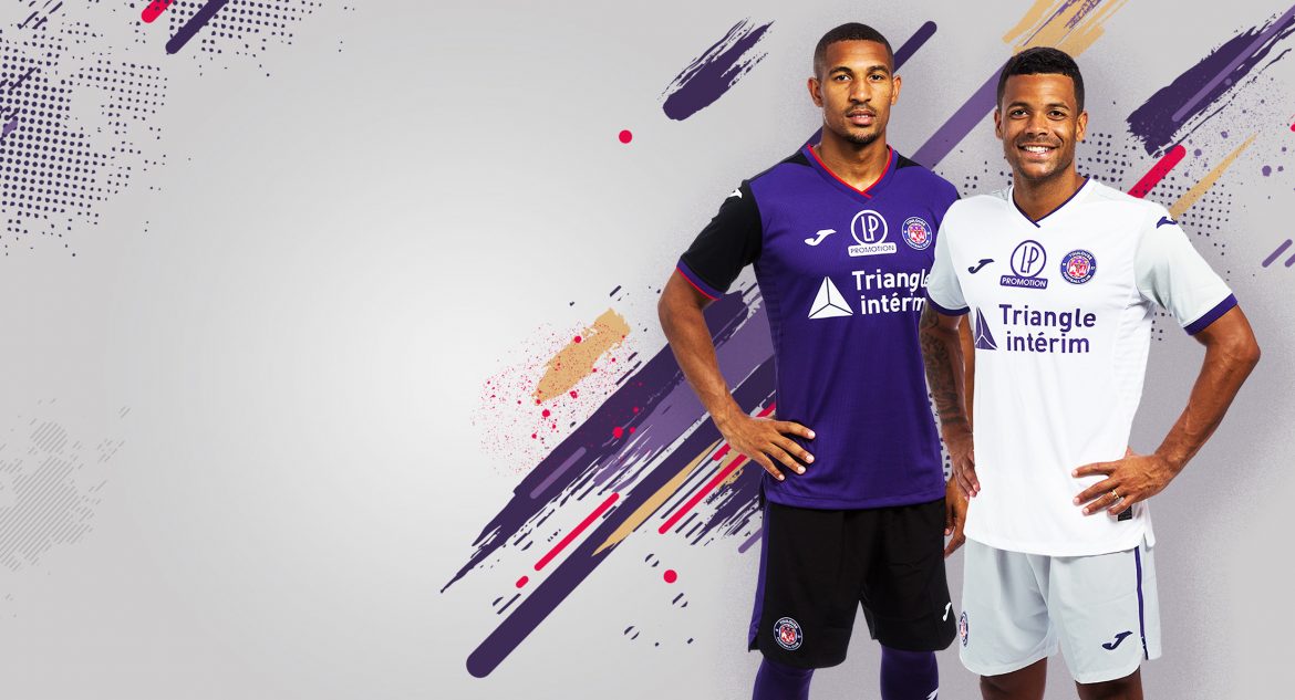 Camisas do Toulouse FC 2019-2020 Joma