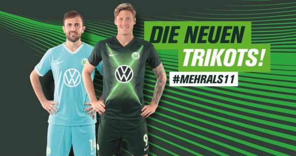 Camisas do Wolfsburg 2019-2020 Nike