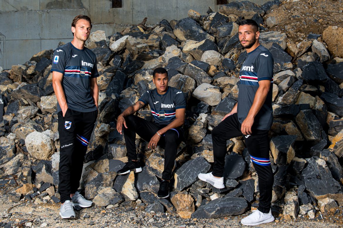 camisas da Sampdoria 2019