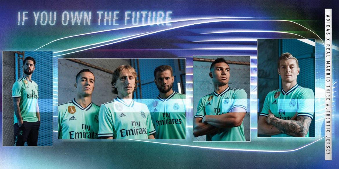 Terceira camisa do Real Madrid 2019-2020 Adidas abre