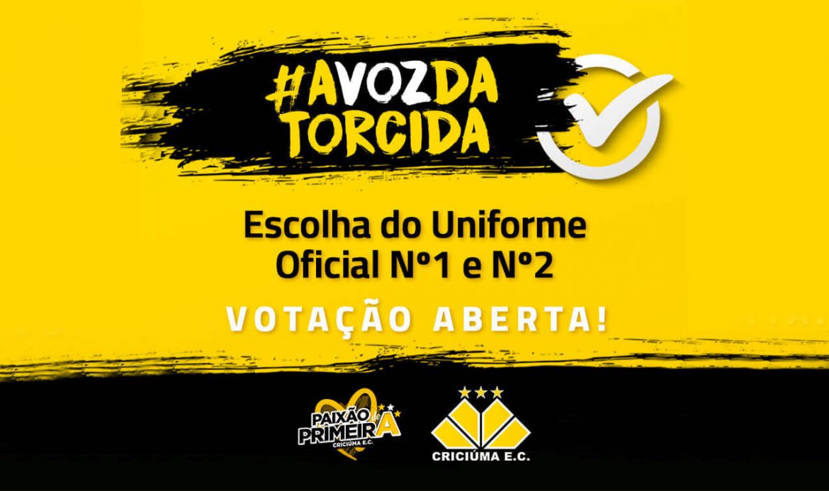 Torcedor escolherá nova camisa do Criciúma 2019-2020