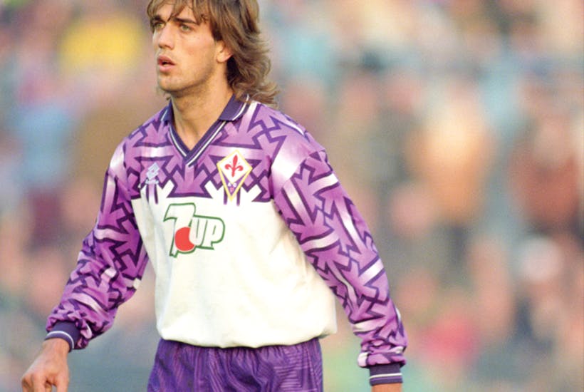 A polêmica camisa reserva da Fiorentina de 1992-1993