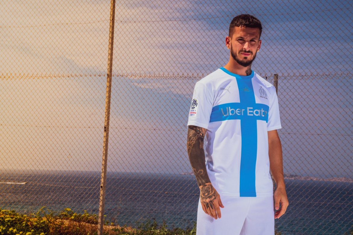 Camisa dos 120 anos do Olympique de Marseille 2019-2020 PUMA 3 Camisa dos 120 anos do Olympique de Marseille 2019-2020 PUMA