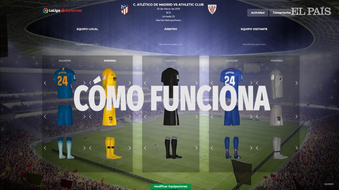 Conheça o sistema de decisão de uniformes da La Liga