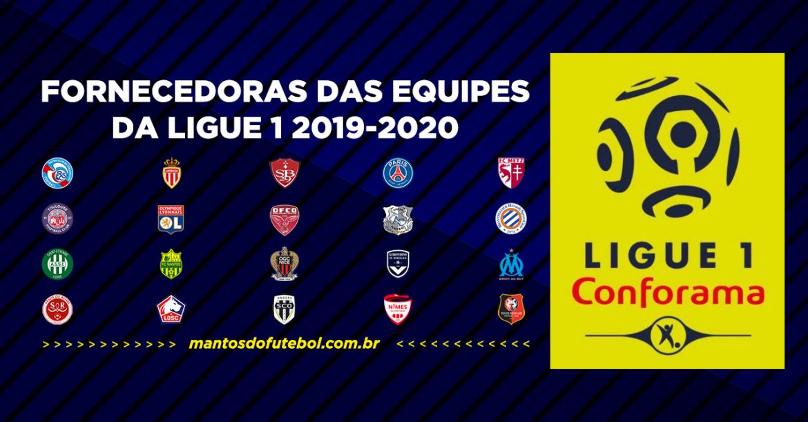 Uniformes e camisas da Ligue 1 2019-2020 (Campeonato Francês)