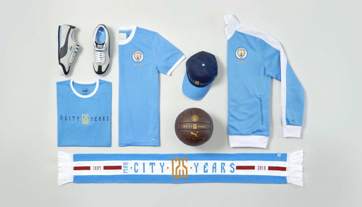 PUMA lança coleção de 120 anos do Manchester City