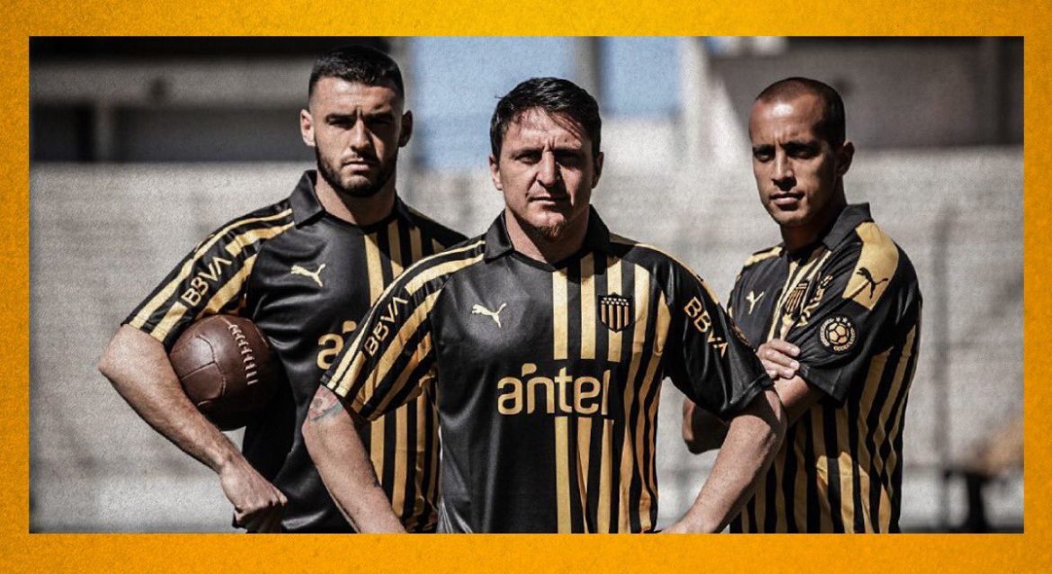 Camisa de 128 anos do Peñarol 2019 PUMA