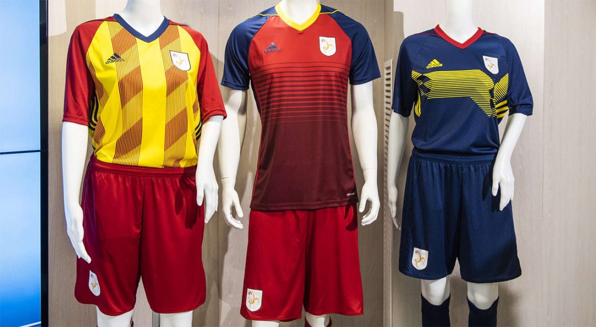 Camisas da Seleção da Catalunha 2019-2020 Adidas abre