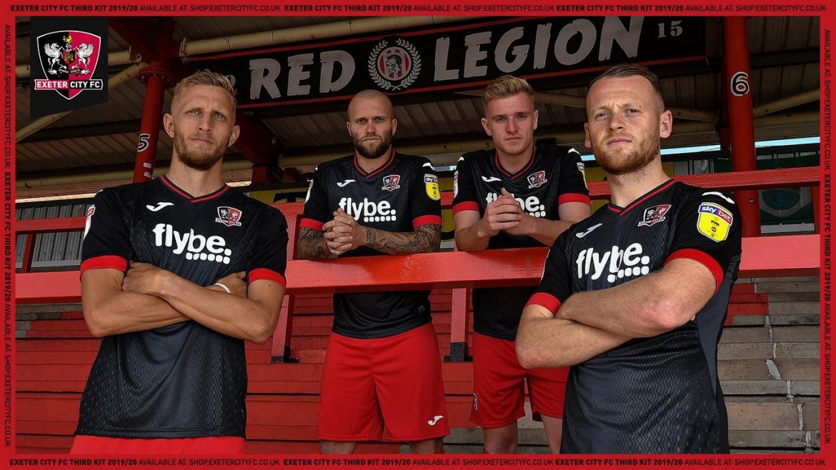 Camisas do Exeter City 2019-2020 JOMA