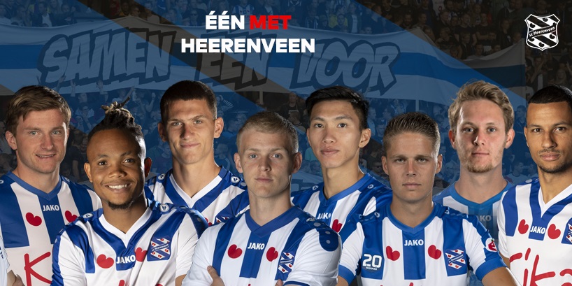 Camisas do Heerenveen 2019-2020 JAKO