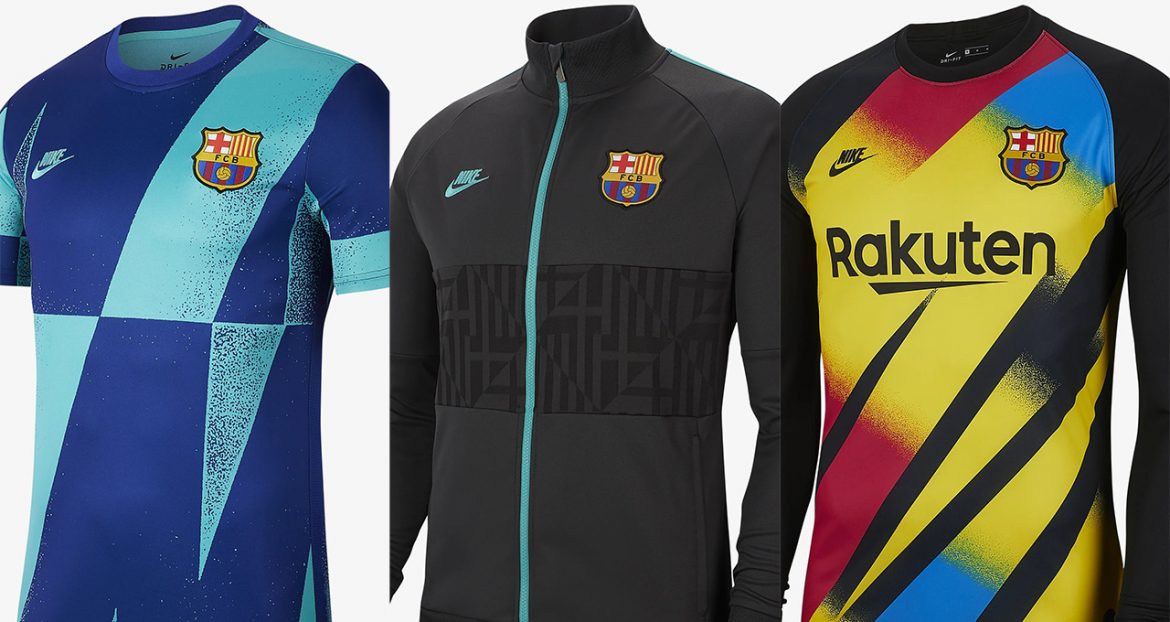 Coleção do Barcelona para a Champions League 2019-2020 Nike