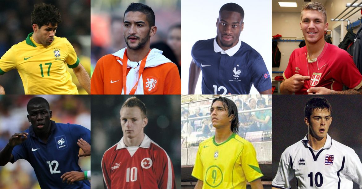 Jogadores que vestiram a camisa de mais de uma seleção